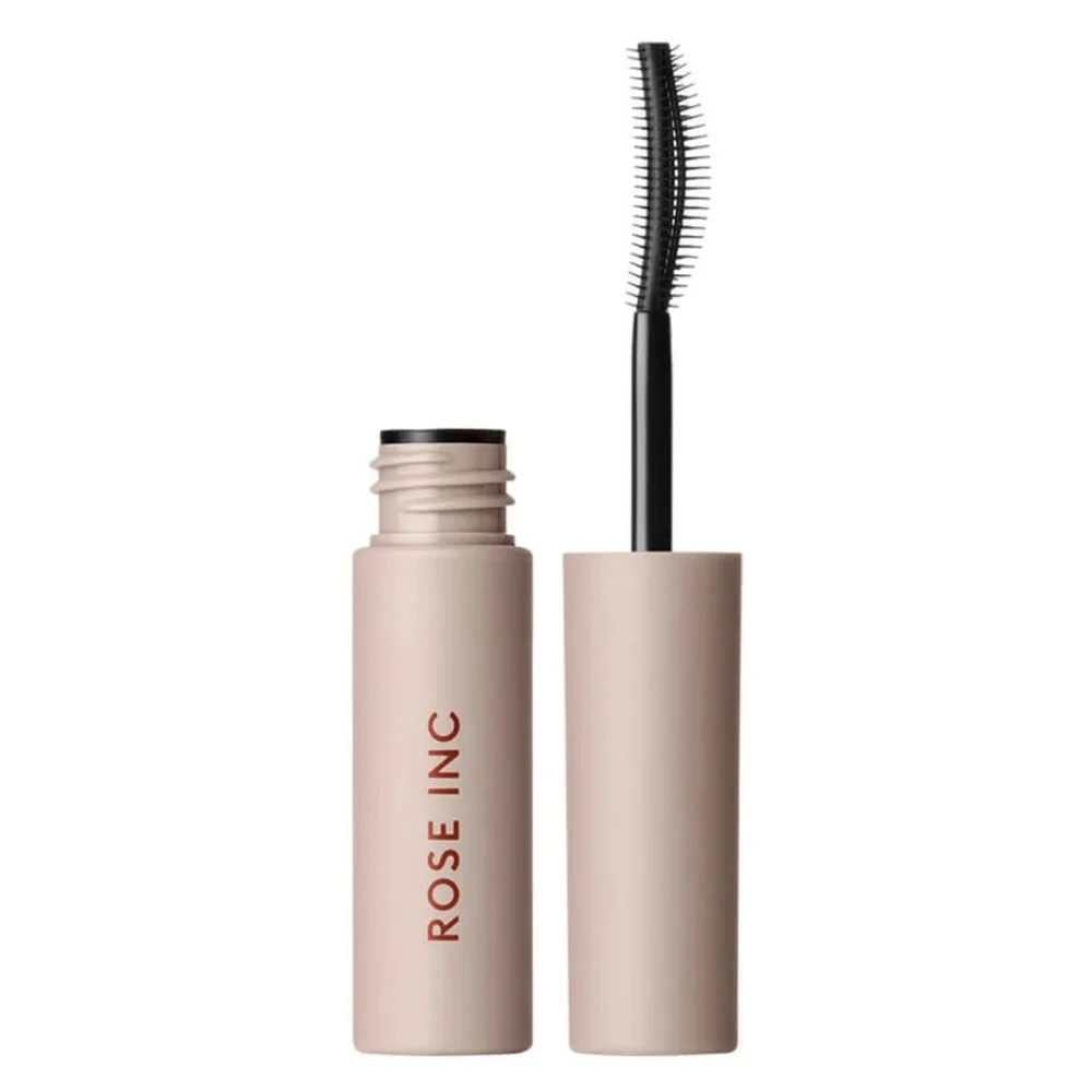 *3/15* NEW Rose Inc Travel Size Ultra-Black Lash Lift Serum Mascara Clean Beauty